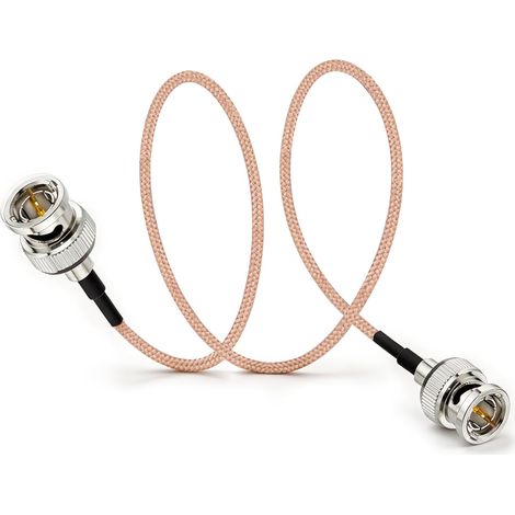 Câble Rallonge BNC Vidéo SDI BNC Mâle vers Mâle 75 Ohm Câble Coaxial RG179 Fin 60 cm pour Moniteur Caméra SDI 4K 1080P 6G3G HD Enregistreur Caméras et équipements Vidéo (1/5)