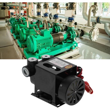 Pompe à carburant montée sur véhicule, pompe à huile électrique de chantier, pompe diesel à haut débit, 12 V CC (1/5)