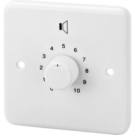 Monacor ATT-224/WS Attenuatore controllo volume per altoparlanti