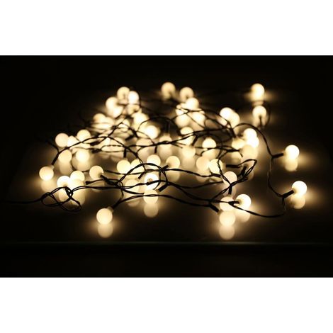 12x BURI Kugel Lichterkette Lampen Innenbeleuchtung Dekoration Schlauch Garten (1/5)