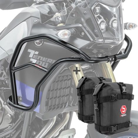 Set Pare Carter Hoch + XL Satteltaschen für Yamaha Tenere 700 19-24