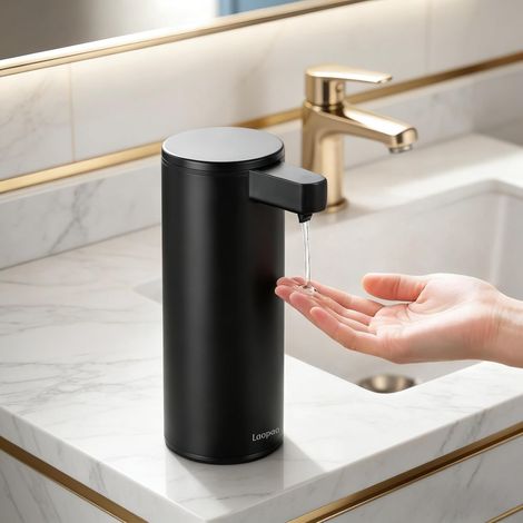 Distributeur de Savon Liquide Automatique: Acier Inoxydable sans Contact (1/5)