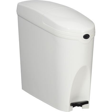 Poubelle hygiène féminine Femina - 20l - blanc (1/4)