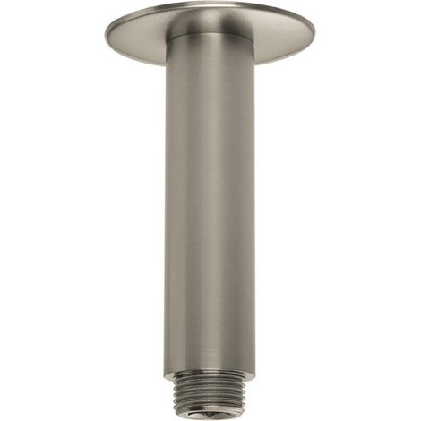 Déstock Hansgrohe - Prolunga in ottone 100 mm per braccio doccia a soffitto F 1/2" nichel spazzolato