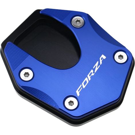 (Bleu) Accessoires moto : béquille latérale CNC, extension et support compatibles avec HONDA Forza 750 (2020-2022) maxpower (1/4)