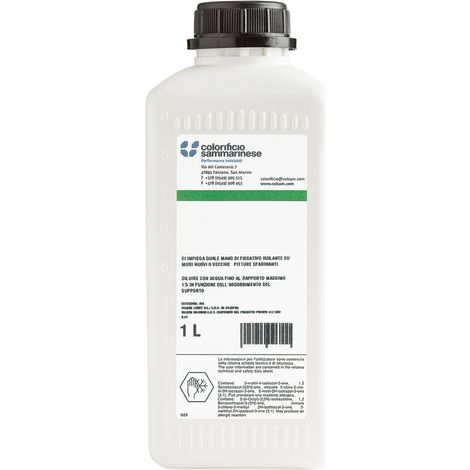 FISSATIVO ANTIMUFFA 'BIOSISTEM' Lt. 1- 12 pezzi  - COLORIFICIO SAMMARINESE