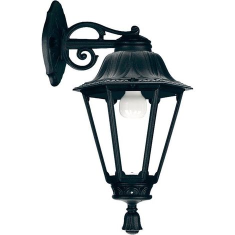 Lampada da parete classica INDURA MEDIUM 6 IP55 E27 42W Nero DOPO 147B-G05X1A-02 (1/2)