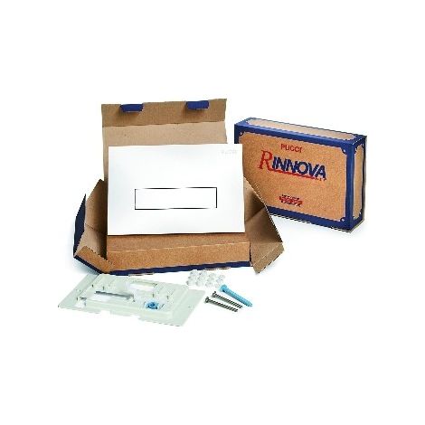 Pucci Sara Rinnova 28x18 placca di comando Cromo Lucido 80179682