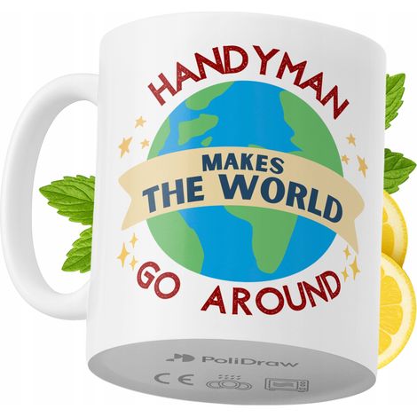 Mug humoristique pour bricoleur, avec un texte amusant et un design graphique original. Idéal pour les anniversaires, les fêtes et les occasions spéciales. Mug premium pour la maison, le bureau et le 