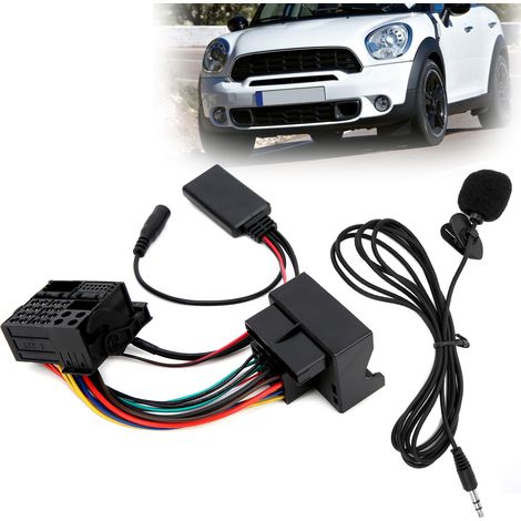Accessoires auto : câble audio AUX, adaptateur microphone Bluetooth 5.0 pour BMW (n° 30) (1/5)