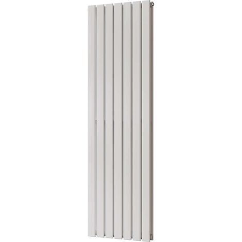 Typhoon - White Vertical Radiator H1600mm x W476mm Double Panel