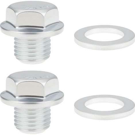 2X Bouchon de Vidange d'Huile M14x1.5x12mm Compatible avec Opel Compatible avec Opel Astra Corsa Vectra M14x1.5x12 (1/5)