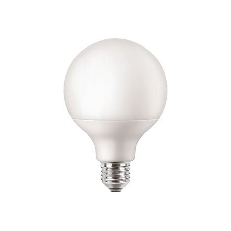 Ampoule LED E27 Globe - Dépolie - Blanc chaud - 2700K - 100W