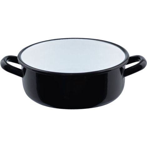 RIESS Casserole à bord rabattu pour géants et nains, contenu 0,75 litre, ø 140 mm