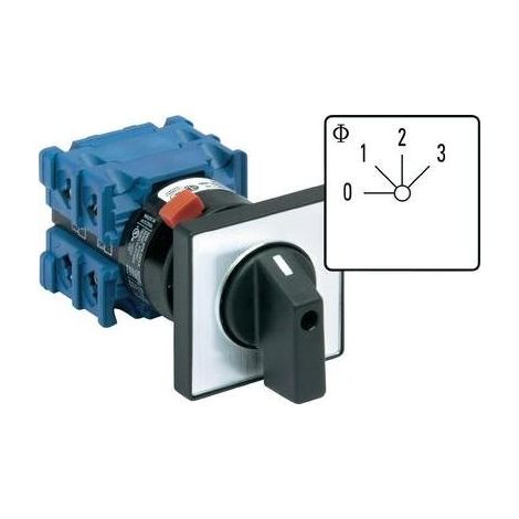 Kraus & Naimer CH10 A241-600 FT2 conmutador gris y negro