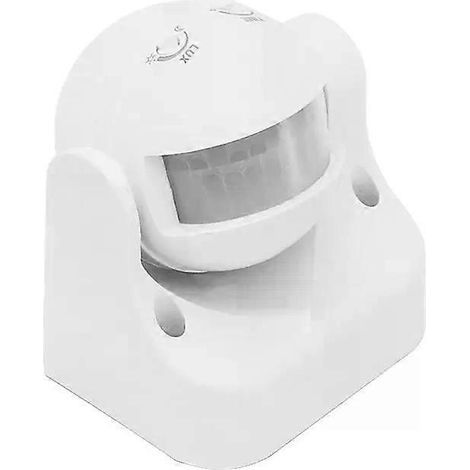Interrupteur à détecteur de mouvement infrarouge PIR 220-240 V avec veilleuse LED sensible et fonction marche/arrêt automatique (1/5)