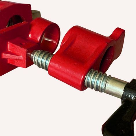 Hochleistungs-Schlauchschelle für 3/4"-Rohre, 6-Punkt-Schlauchschelle für Wasserleitungen, Verbindungsplattenschelle, Schlauchschelle für die Holzbearbeitung (1/5)