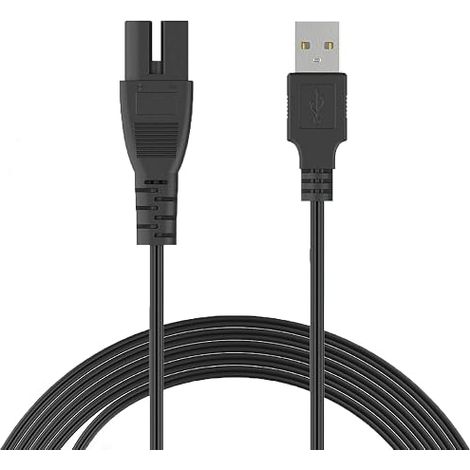 5V USB Charger Cable Compatible with 28620, 28620E, 28620EP, CL1704, 12269 - Charger Replacement Accessory for Portable Pool Vacuum Cleaner, Length, PVC Material (1/5)