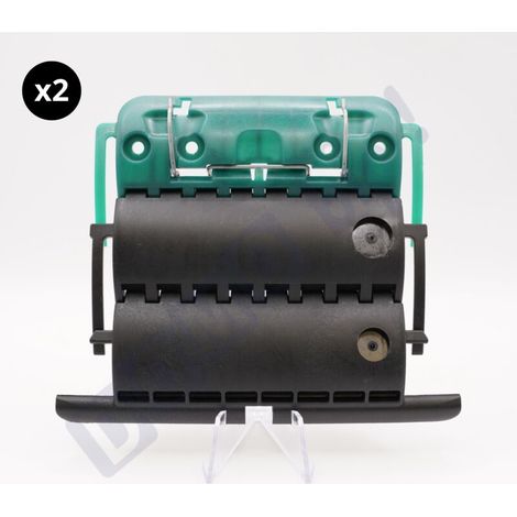 Lot de 2 attaches rigides Clicksur pour volet roulant – Verrouillage automatique – Résistance jusqu’à 200 kg – Compatible lames 8 mm - H875E (1/5)
