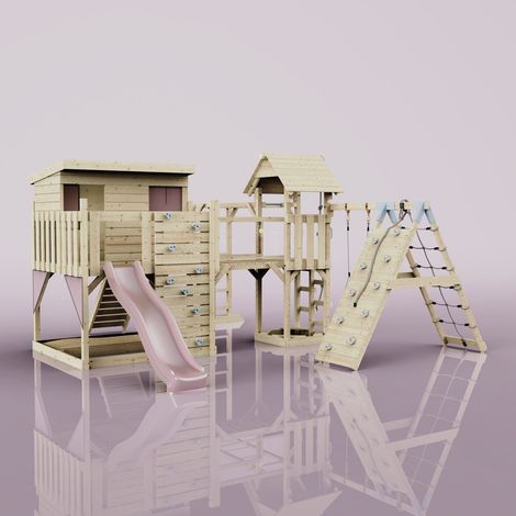 Polarplay Tour de jeux Bene Rosa 503 x 490 cm Balançoire bébé