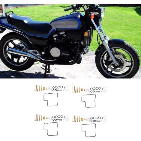 Kit de réparation de carburateur en 4 pièces pour Honda V45 Magna VF750C V45 Sabre VF750S (MTYP-003) (1/5)