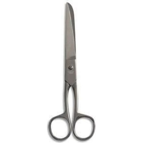 Ciseaux - Acier Inoxydable Trempe - Pointes Affutees - Longueur 17 cm - 1 Piece