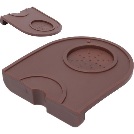 Tapis de tassement à café antidérapant en silicone alimentaire, coin tasseur pour cuisines domestiques et professionnelles (1/5)