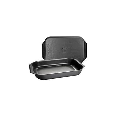 Ibili 401534 Duo Plat à Four / Grill 40x26 cm