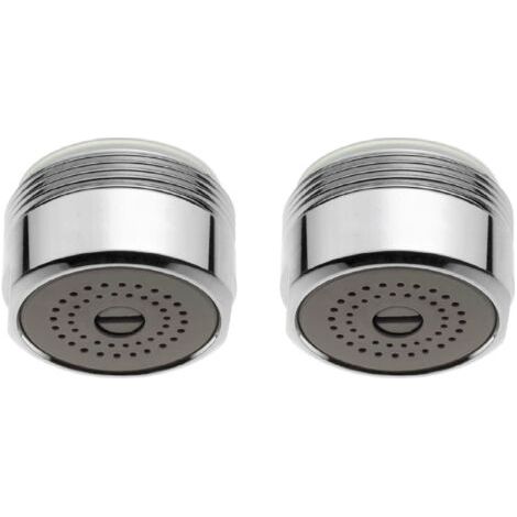 Économiseur D’Eau Robinet Mal Femelle 24mm Evier Lavabo, Diminuer Entre 30 Et 80% Votre Consommation (Male M24)