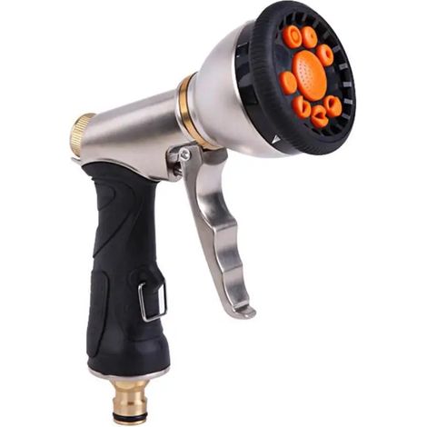 -1 Pistolet à eau haute pression neuf pour lave-auto, tuyau d'arrosage, flacon pulvérisateur, arroseur de jardin, pistolet de nettoyage (1/3)