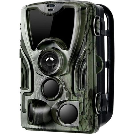 Caméra Faune Sauvage Caméra De Chasse Extérieure 24mp 1080P, Batterie Au Lithium 5000 MAh, Vision Nocturne, D'observation, Ferme, Verger, Sécurité Domestique Surveillance Fiable Précise (1/5)