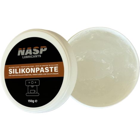 Graisse de silicone professionnelle - 150 g - joints toriques transparents - Entretien du caoutchouc - Fabriquée en Allemagne - Pour machine à café (1/5)