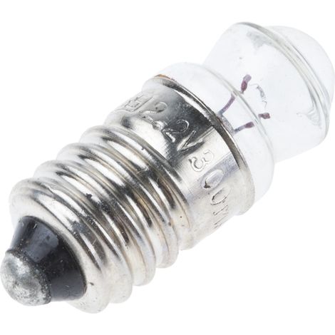 Ampoule RS PRO 2,2 V 300 mA, E10 ( Prix pour 1 )