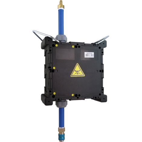Quadro di distribuzione a parete con raccordo idraulico per l'acqua (1/3)