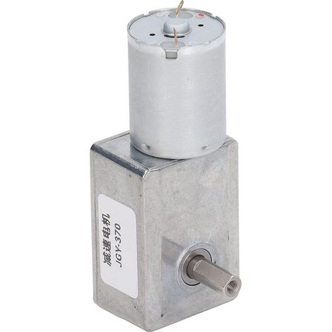 12-V-Gleichstrom-Getriebemotor mit 25 kg selbsthemmender Doppelwelle, für Backöfen, Gardinen, Waschmaschinen, kompakte Bauweise, reversible Drehrichtung, Ersatzmotor für den Hausgebrauch (1/5)