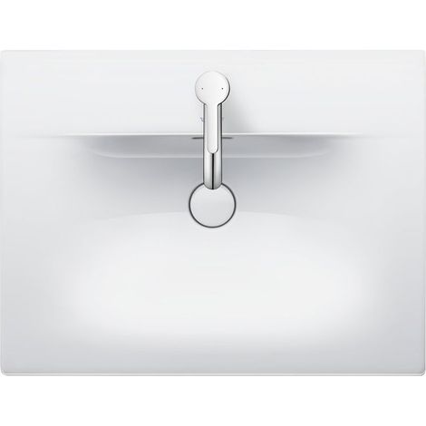 Duravit Lave-mains Viu 234463, 630 mm, avec trop-plein, avec (1/3)