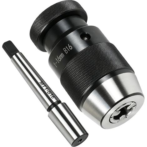 Mandrin de Perceuse MK1-B16, Mandrin de Perçage sans Clé 1-16mm (1/5)