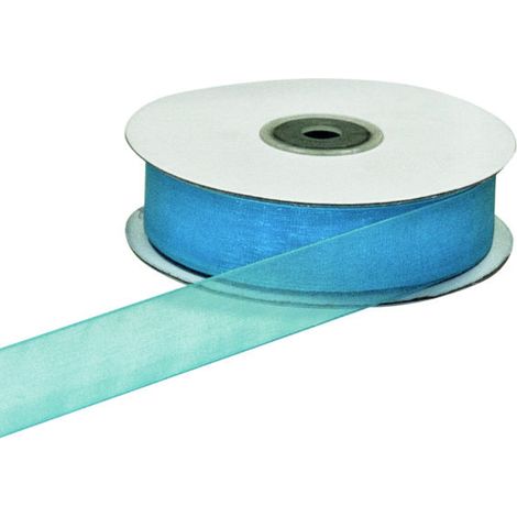 ETM Nastro Organza 10 Mm 50 Mt Turchese