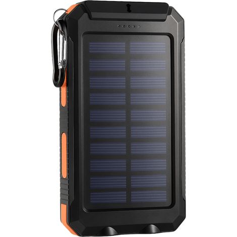 Power Bank - Solaire, rechargeable, lumière LED (1/5)
