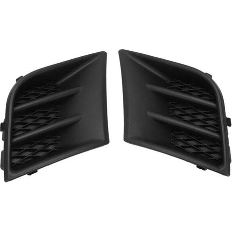 1 par de rejillas de repuesto para faros antiniebla delanteros, izquierda y derecha, números de pieza 7422A8 y 7422A9, para Peugeot 107 2009-2012 - Crezuo