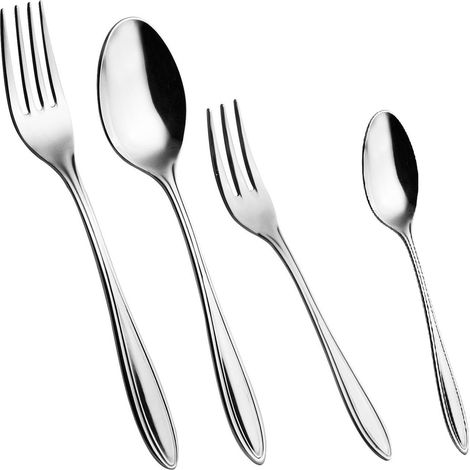 Salvinelli Monet set 24 posate acciaio inox 6 posti