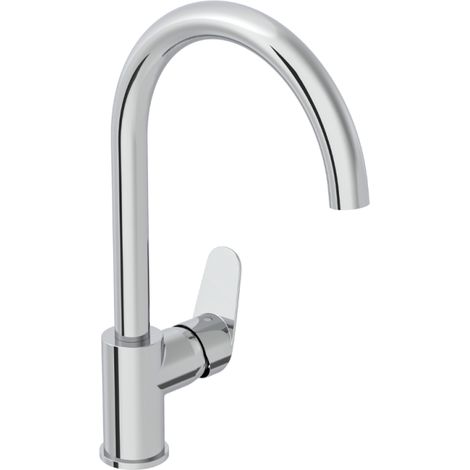 Robinet de cuisine bec haut VitrA Flow Round Chromé