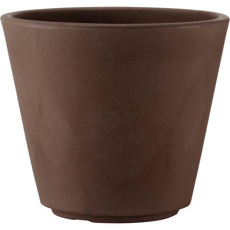 Vaso Ø33x28cm in Resina Tulli Ribeira Essential 35 Bronzo (1/3)