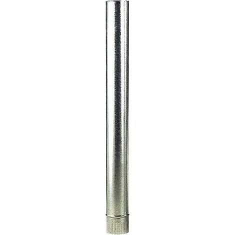 Verzinktes Ofenrohr 100 mm.