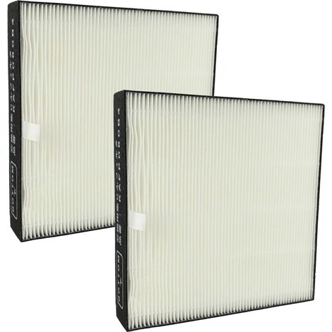 vhbw 2x HEPA Filter HEPA 13 kompatibel mit Daikin MCK55VJ, MCK55VKS, MCK55WBK, MCK55WJ, MCK55VN, MCK55VY Luftreiniger - Ersatz-Filter