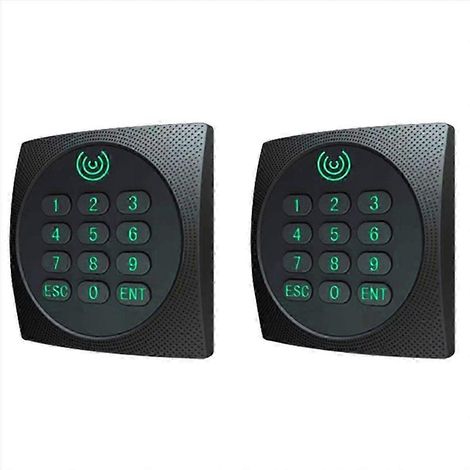 Un lecteur RFID Wiegand KR602M 34/26 bits, 13,56 MHz, pour le contrôle d'accès, prenant en charge les cartes, le NFC et les mots de passe. (1/5)