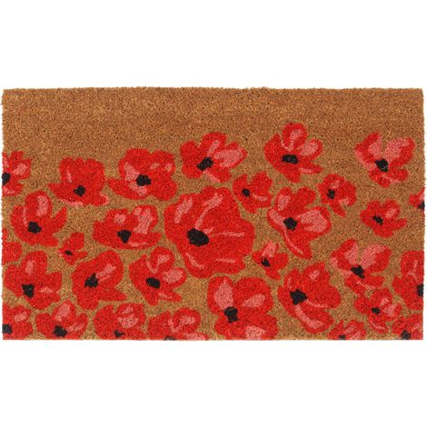 Felpudo de fibra de coco copetuda 45x75 cm vidaXL (1/5)