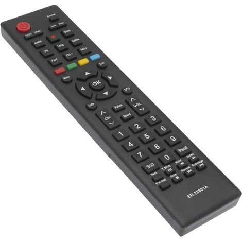 ER-22601A Télécommande de Remplacement pour HISENSE TV T163920 HL24K20D 24D33 24F33 32M2160 40D50P 50D36P H40M2100C H43N2100C LHD32D50EU LHD24W26CEU LHD32A300JEU LHD32D50TUK HE40M2160FTS H43NEC2000S (1/5)