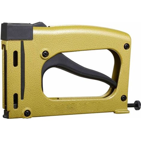 Frame Back Tungsten Steel Plate Nail Gun with 1000 Pcs Nails, Cordless Stapler Stapler for Suitable for Photo Frame Window Glass Bonding DIY Craft Repairs (1/5)