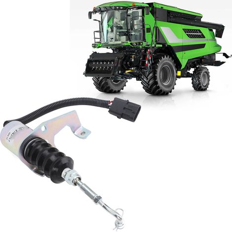 Das DC12V SA-3742-12 Kraftstoffabsperr-Magnetventil ist für Deutz Bosch RSV (Teilenummer: YC101653-12) geeignet. (1/5)